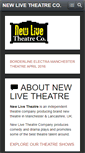 Mobile Screenshot of newlivetheatre.co.uk